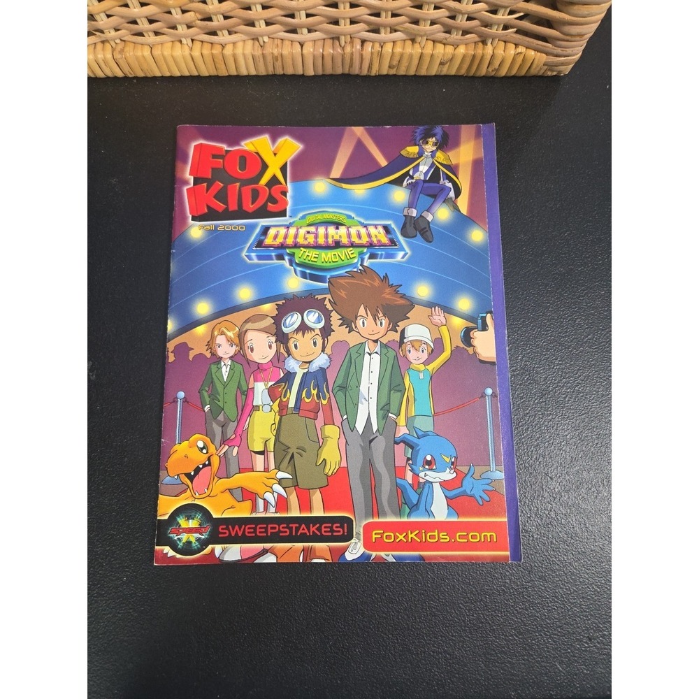 Fox Kids Magazine Fall 2000 Digimon